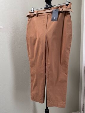 Jules & Leopold Rust Tan Chino Trousers